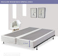 8-Inch Fully Assembled Wood Split Traditional Box Spring/Foundation for Mattress Set