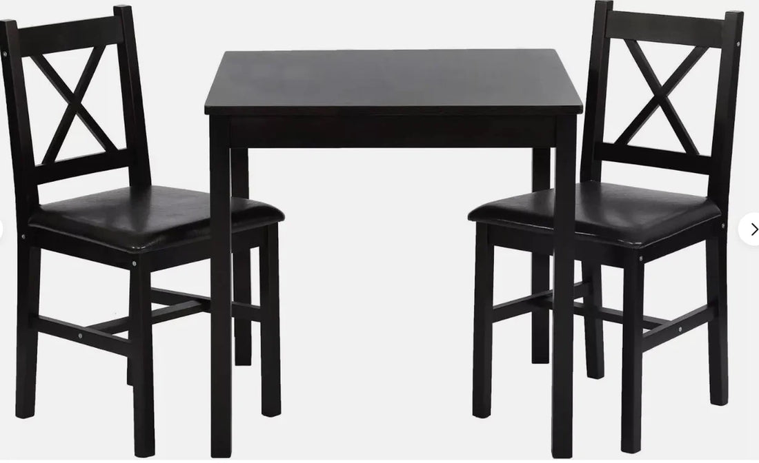 Kitchen Table and Dining Table Set, Wooden Elegant Kitchen