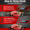 Waterproof Kitchen Food Cooking Thermometer with Backlight