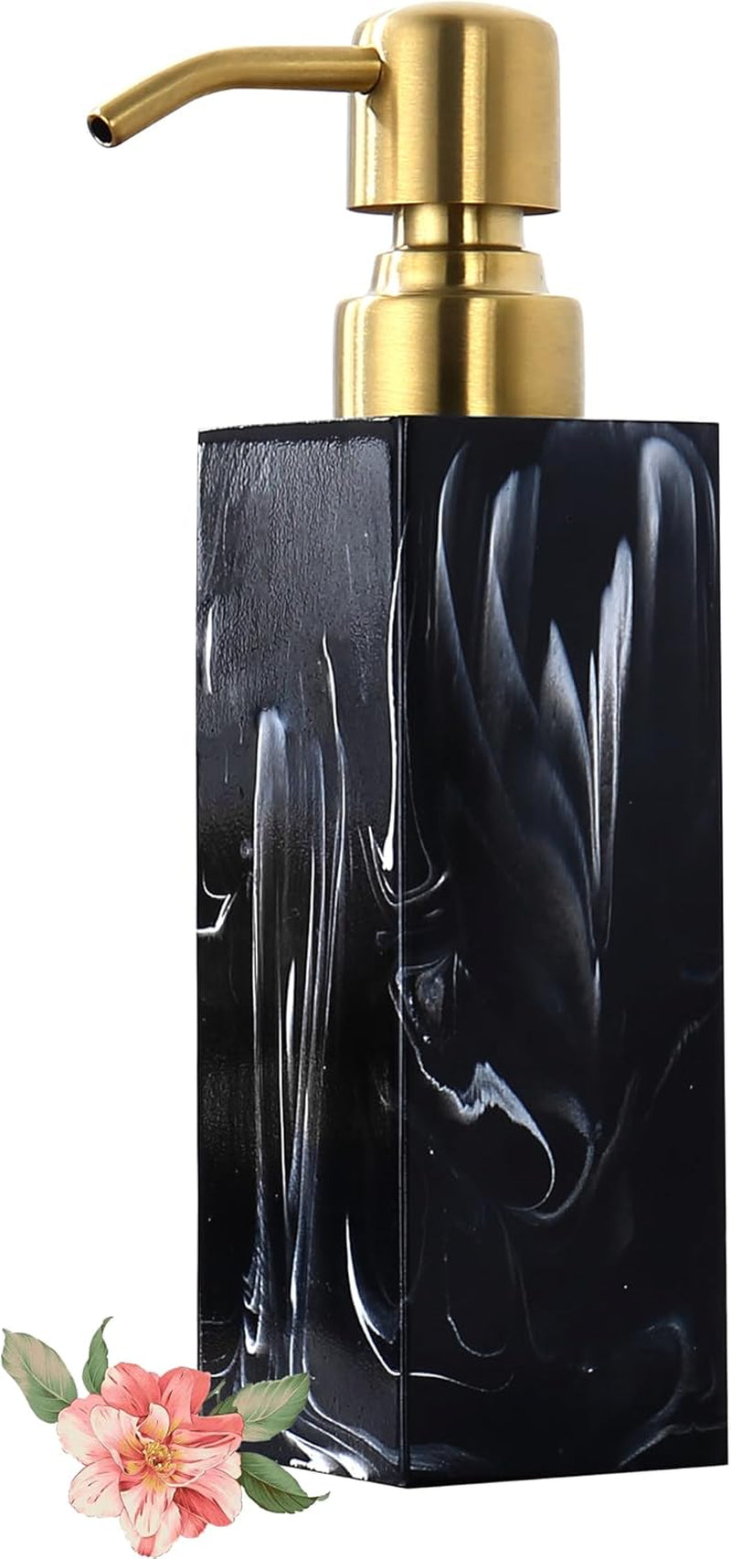 Matte Black Soap Dispenser