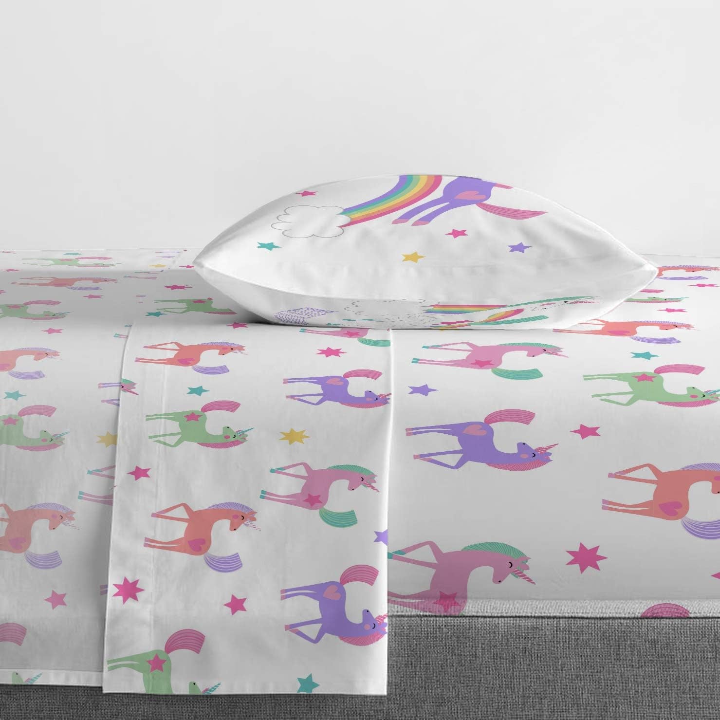 Jay Franco Trend Collector Believe 4 Piece Toddler Bed Set - Includes Comforter & Sheet Set - Super Soft Fade Resistant Microfiber Bedding