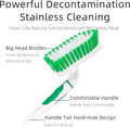 2-Pack Scrub Brush for Cleaning with Long Handle