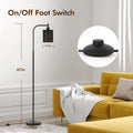 Gothic Floor Lamp with Laser-Cutout Lampshade, LED Standing Lamp for Living Room & Bedroom, 67 Inch