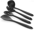 MegaChef Tool Cookware Utensil Set, 12 Piece, Black