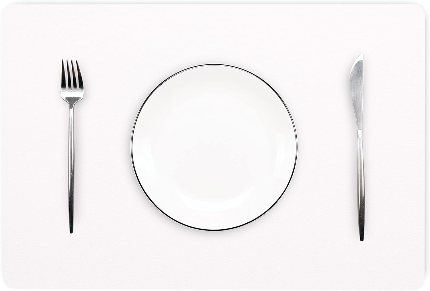 Wipeable Placemats Leather Table Mats Waterproof Heat-Resistant Easy to Clean for Dining Table Set Kitchen Table