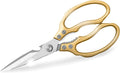 Heavy Duty Sharp Kitchen Scissors, Dishwasher Safe, Cooking Shears for Meat, Chicken, Fish, Poultry, Herb, Bread (Purple)