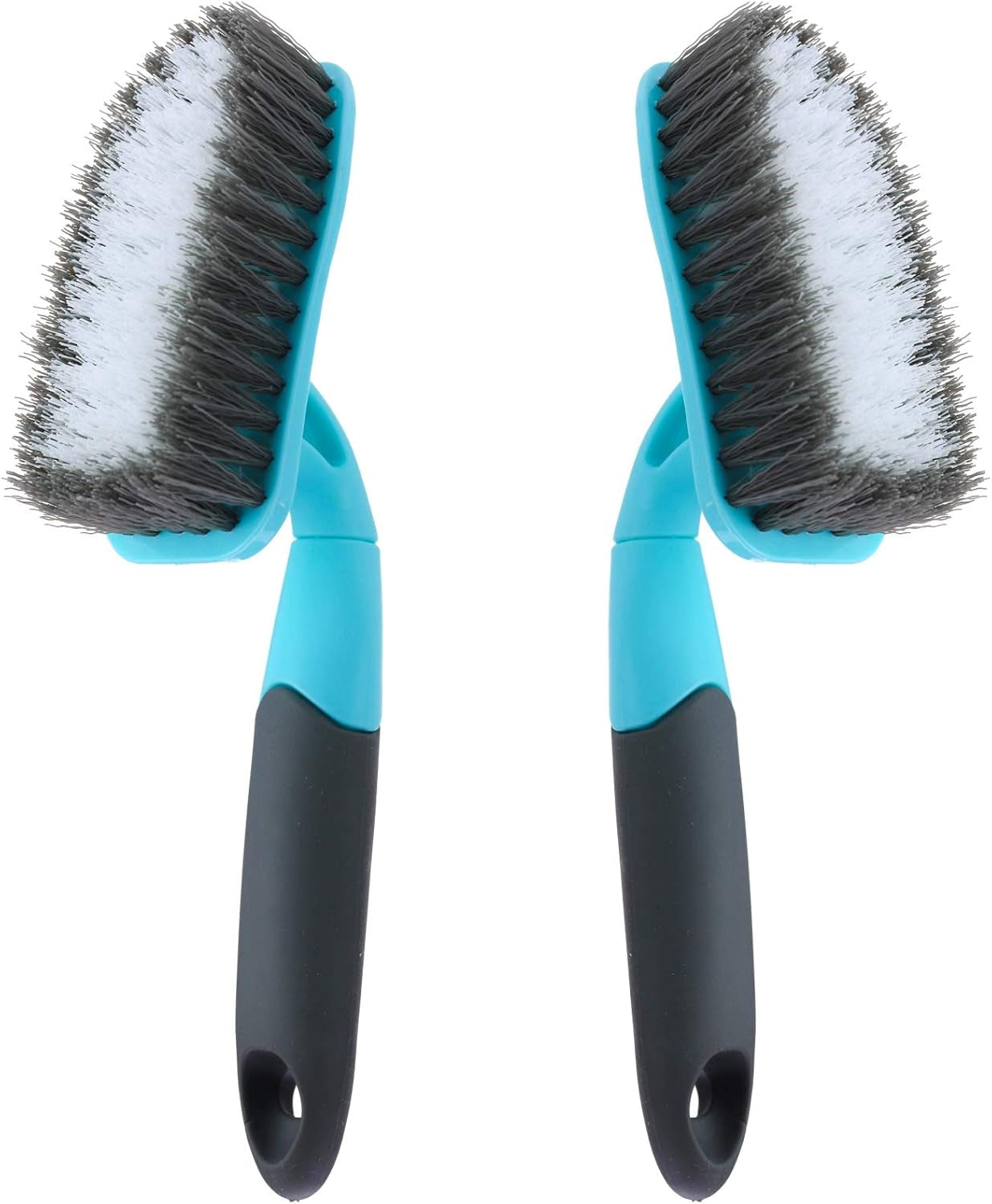 2-Pack Scrub Brush for Cleaning with Long Handle