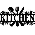 Metal Kitchen Sign Wall Decor