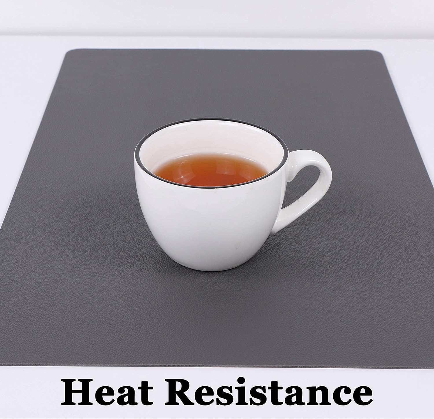 Wipeable Placemats Leather Table Mats Waterproof Heat-Resistant Easy to Clean for Dining Table Set Kitchen Table