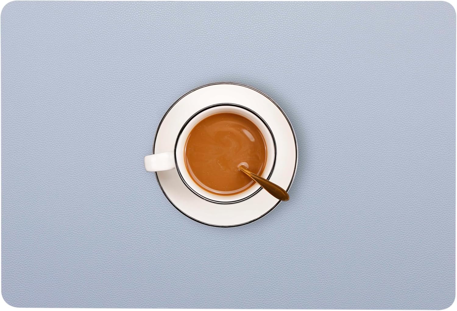 Wipeable Placemats Leather Table Mats Waterproof Heat-Resistant Easy to Clean for Dining Table Set Kitchen Table