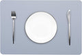 Wipeable Placemats Leather Table Mats Waterproof Heat-Resistant Easy to Clean for Dining Table Set Kitchen Table