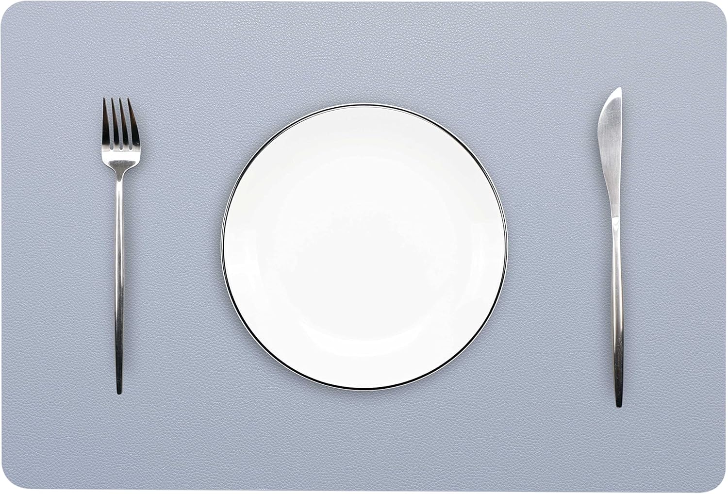 Wipeable Placemats Leather Table Mats Waterproof Heat-Resistant Easy to Clean for Dining Table Set Kitchen Table
