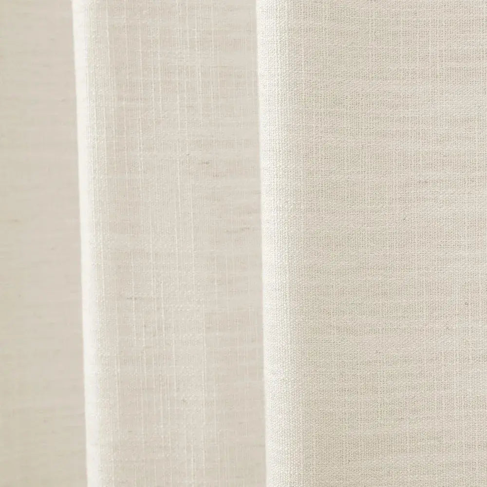 108 Inches Long Blackout Curtain for Bedroom Kids Room , Linen Blend Thermal Insulated Curtain 52Wx108L,1 Panel