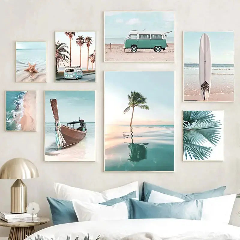 High-quality waterproof cotton canvas roll for wall art and home decor. Durable material with a textured surface, ideal for printing paintings.