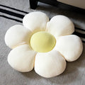 Six-Petal Flower Cushion Pillow in soft pastel colors, featuring a plush sunflower-inspired design. Perfect for adding warmth and charm to any space.