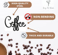 Coffee Sign Black, 9.45 X 6.9 inch | Metal Wall Art
