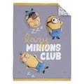 Lazy Minions Club 4 Piece Toddler Bed Set