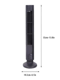 Fans on Usb Tower Fan Bladeless Fan Tower Electric Fan Mini Vertical Air Conditioner Fans for Home