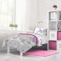 Jay Franco Trend Collector Believe 4 Piece Toddler Bed Set - Includes Comforter & Sheet Set - Super Soft Fade Resistant Microfiber Bedding