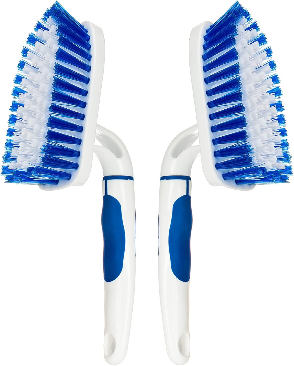 2-Pack Scrub Brush for Cleaning with Long Handle