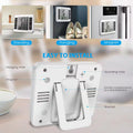 Indoor Wireless Refrigerator Thermometer with Alarm, Sensor Temperature for Kitchen in White