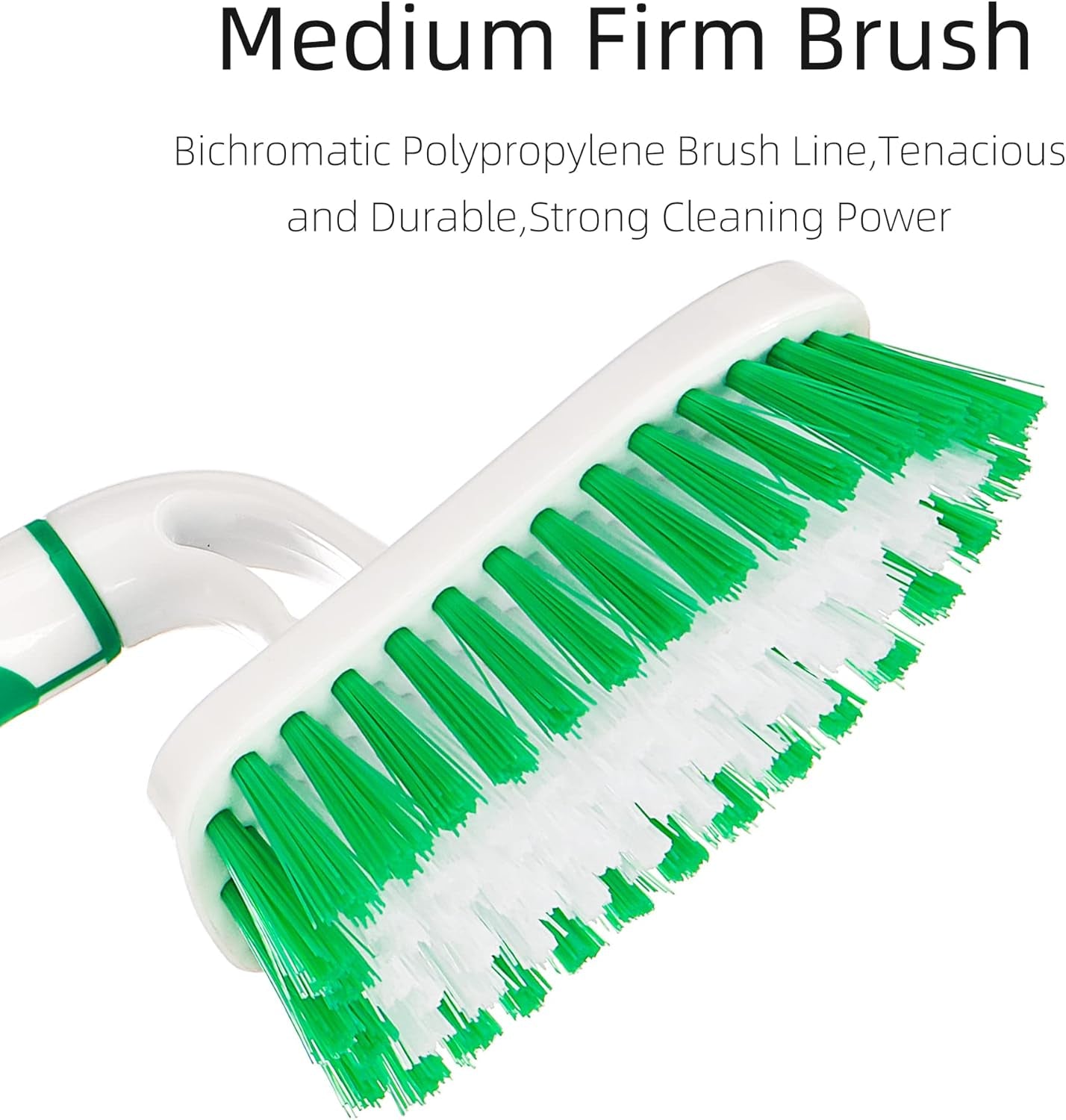 2-Pack Scrub Brush for Cleaning with Long Handle