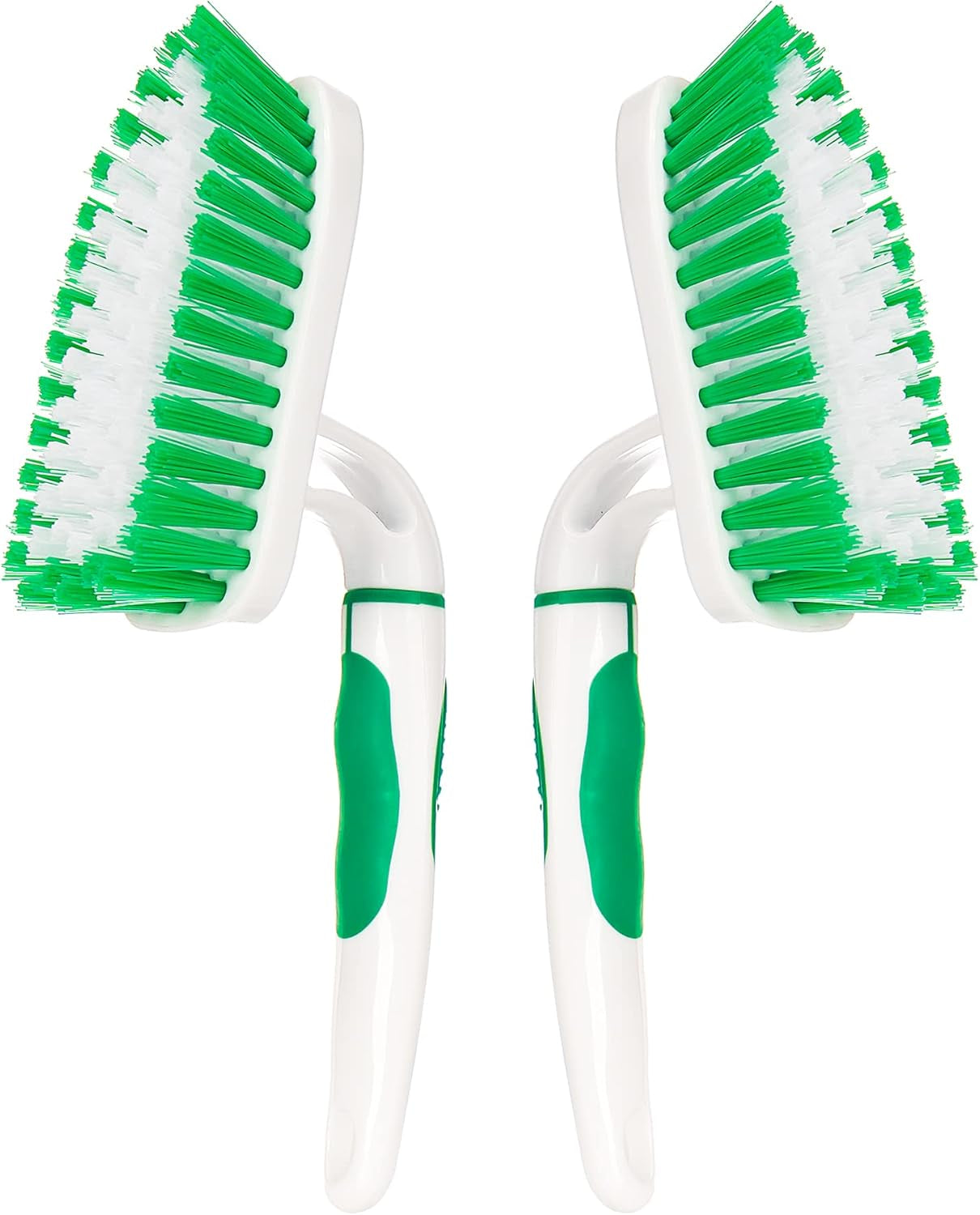 2-Pack Scrub Brush for Cleaning with Long Handle