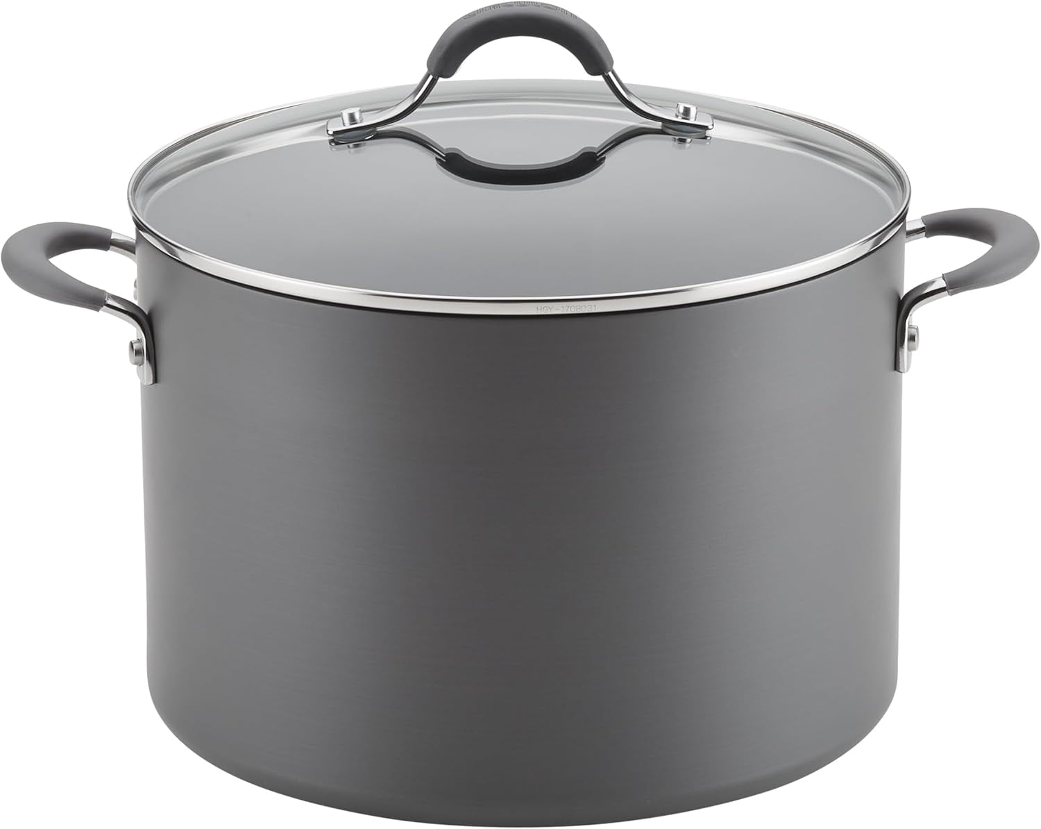 Circulon - 83906 Circulon Radiance Hard Anodized Nonstick Frying Pan / Fry Pan / Hard Anodized Skillet with Helper Handle - 14 Inch, Gray