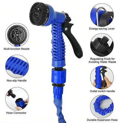 High pressure hose expansion hose high pressure irrigation hose can extend garden hose spray gun automobile water gun