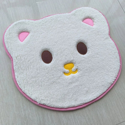 Sanrio Hello Kitty Designer Plush Rug Soft Doormat Floor Mat Carpet Home Living Bath Room Anti Slip Imitation Cashmere Gifts