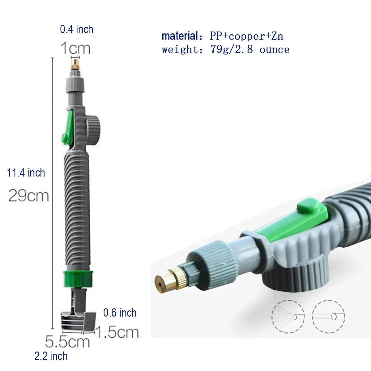 1 Set-Adjustable Beverage Bottle Sprayer Watering Flower Sprinkler Sprinkler Pressure Atomizer Nozzle Gardening Tools ﻿