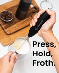 Elementi Electric Milk Frother Handheld