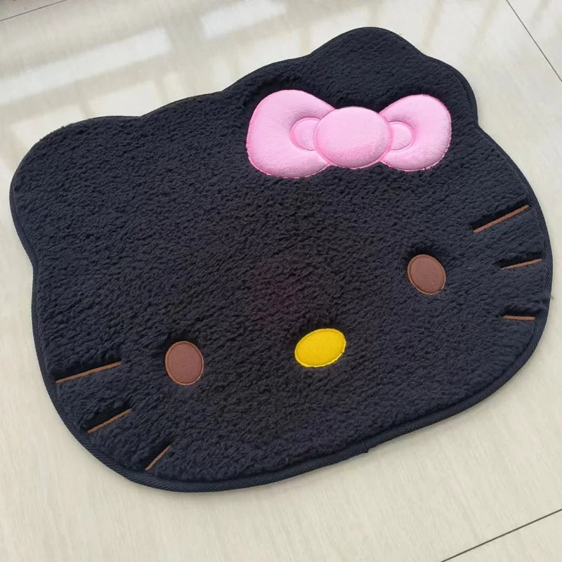 Sanrio Hello Kitty Designer Plush Rug Soft Doormat Floor Mat Carpet Home Living Bath Room Anti Slip Imitation Cashmere Gifts