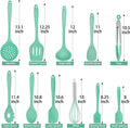Silicone Kitchen Cooking Utensils Spatula Pasta Cookware Set Cooking Accessories Kitchen Utensils Kitchen Tools Kitchen Gadgets