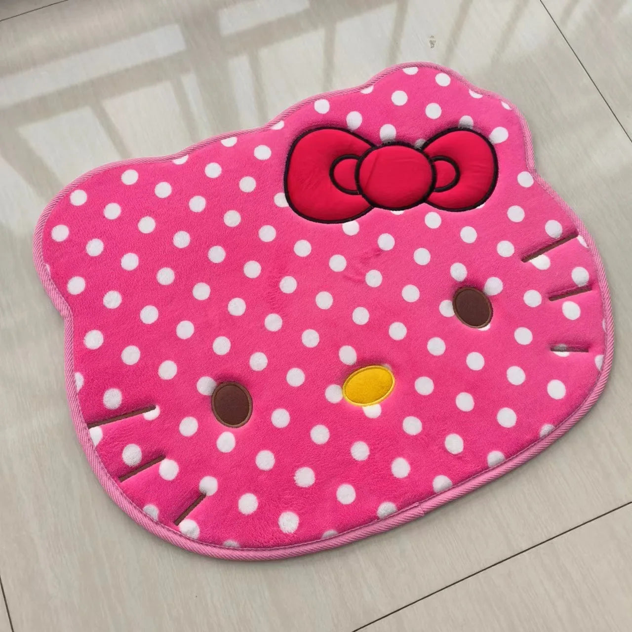 Sanrio Hello Kitty Designer Plush Rug Soft Doormat Floor Mat Carpet Home Living Bath Room Anti Slip Imitation Cashmere Gifts