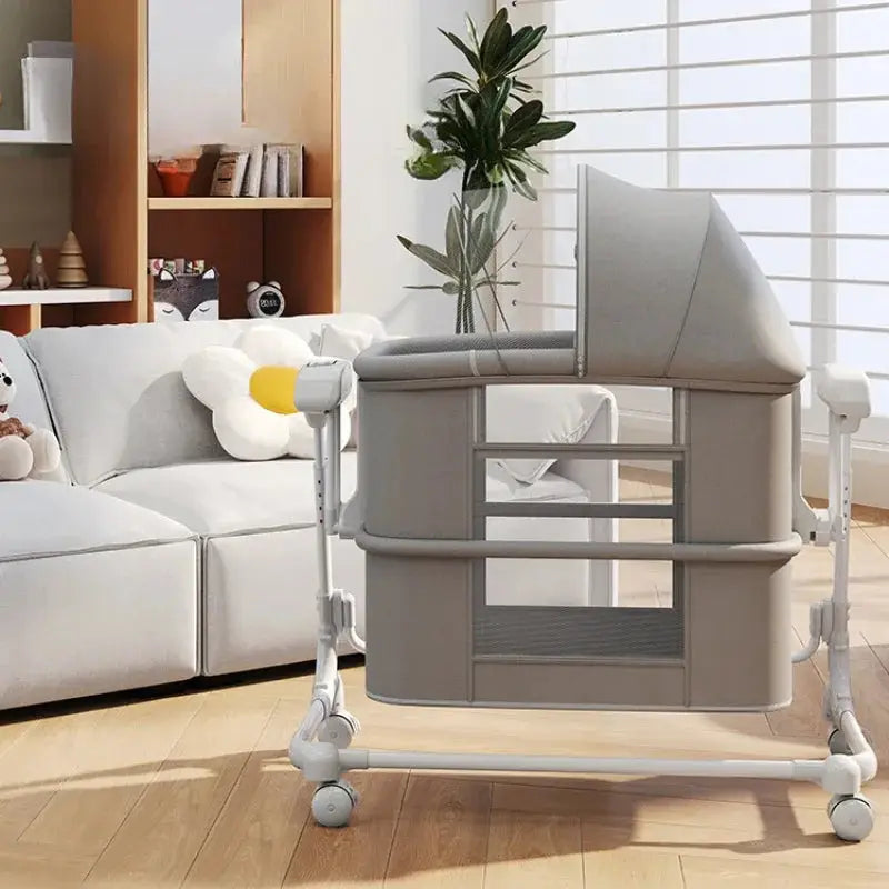 Portable Child Beds Multifunctional Children Folding Newborn Baby Cribs Child Beds Luxury Baby Bassinet Bedside Crib