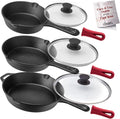 Cuisinel Cast Iron Skillets Set 