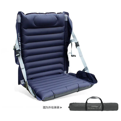 Outdoor Camping Inflatable Folding Seatings Picnic Beach Leisure Portable Cushion Backrest Lying Chair Air Cushion Chairs