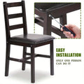 Kitchen Table and Dining Table Set, Wooden Elegant Kitchen