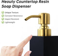 Matte Black Soap Dispenser