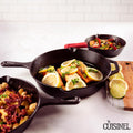 Cuisinel Cast Iron Skillets Set 