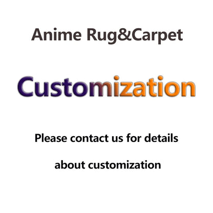 Irregular Area Rugs Anime Dragon Ball Blue Goku Customize Rug Optical Illusions Printed Carpet for Home Decor