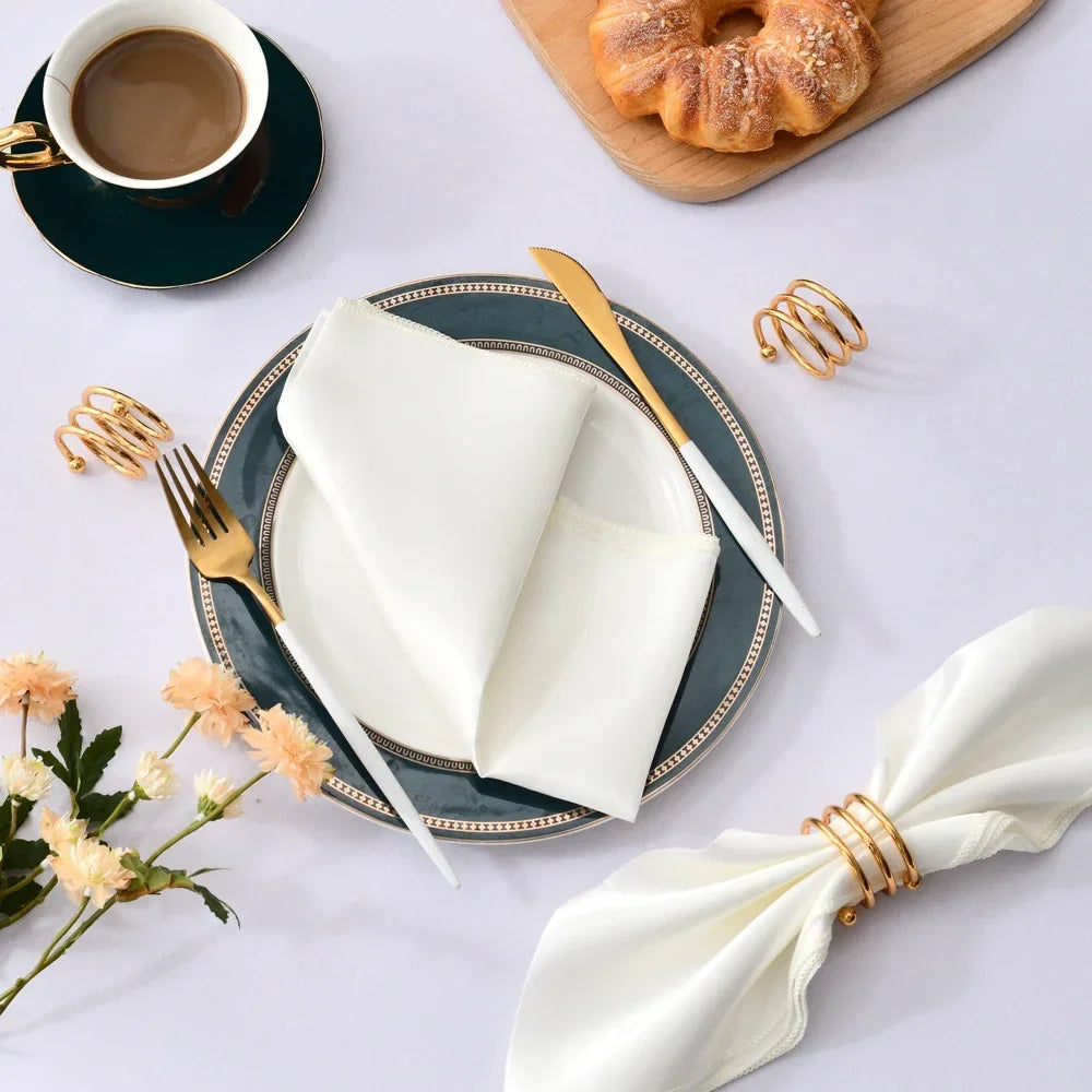 6pcs Satin Napkin