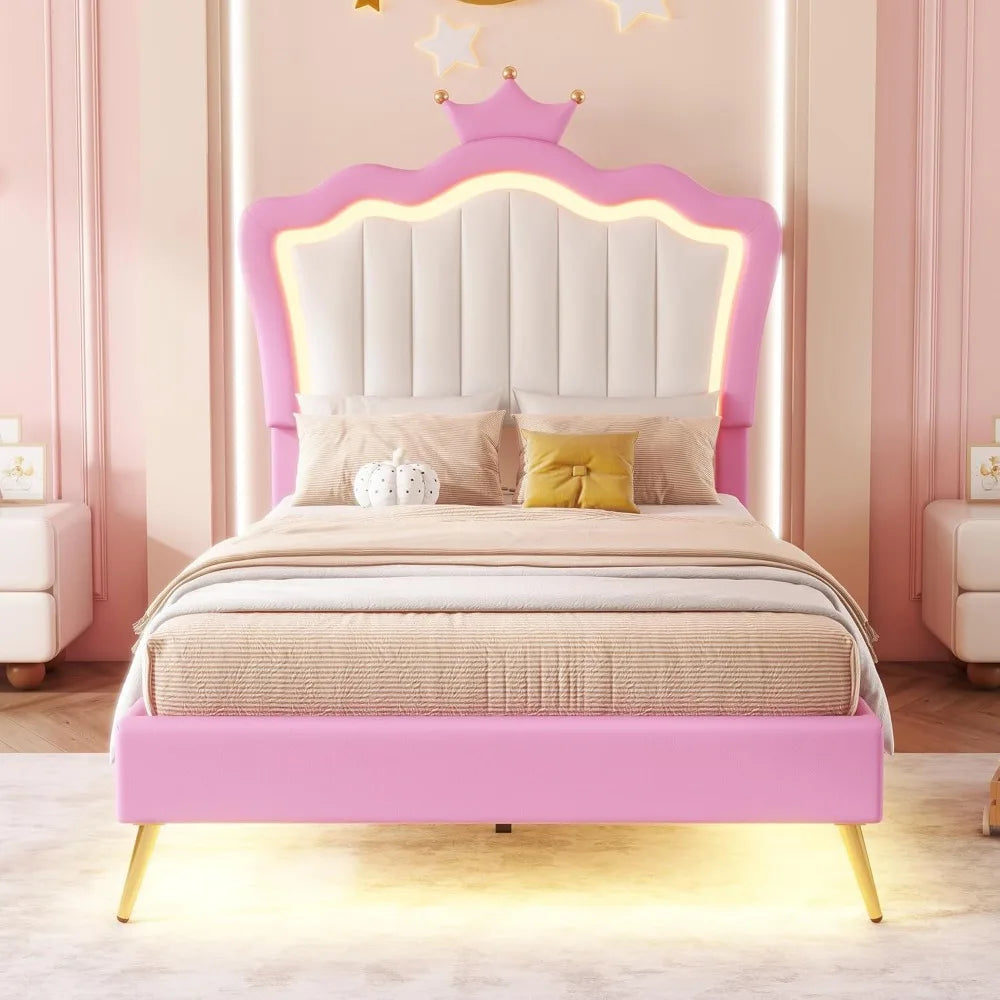 Twin Upholstered Bed Frame