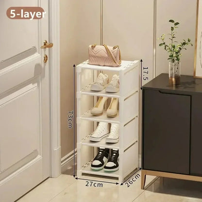 Stackable Adjustable Shoe Organizer Rack