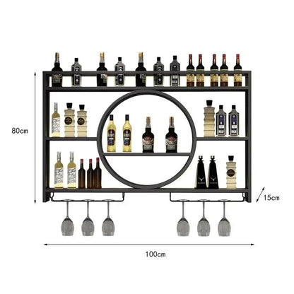 Wall-Mount Wine Rack