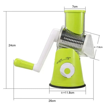 Vegetable Cutter & Slicer Manual Cheese Chopper