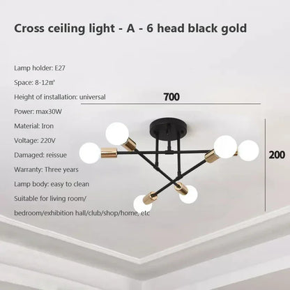 Modern LED Ceiling Light Chandelier