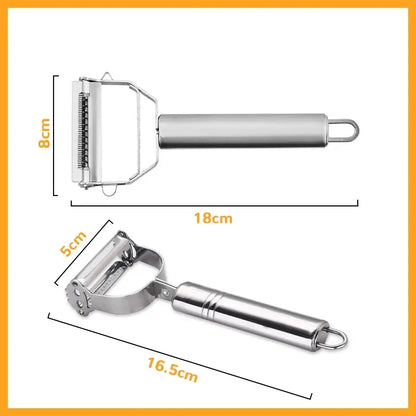 Durable Stainless Steel Multifunctional Vegetable Peeler