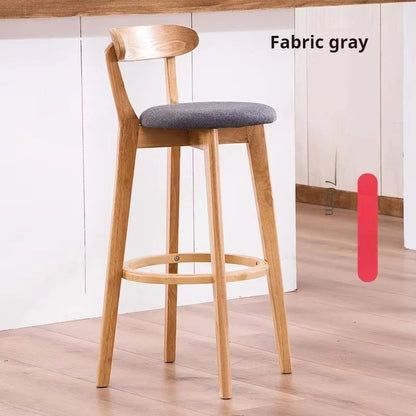 Solid Wood Bar Stool